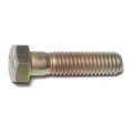 Midwest Fastener Grade 8, 3/8"-16 Hex Head Cap Screw, Zinc Yellow Steel, 1-1/2 in L, 5 PK 62884